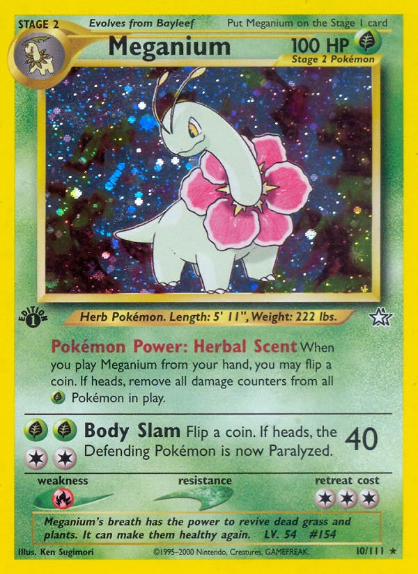 Meganium, 010/111