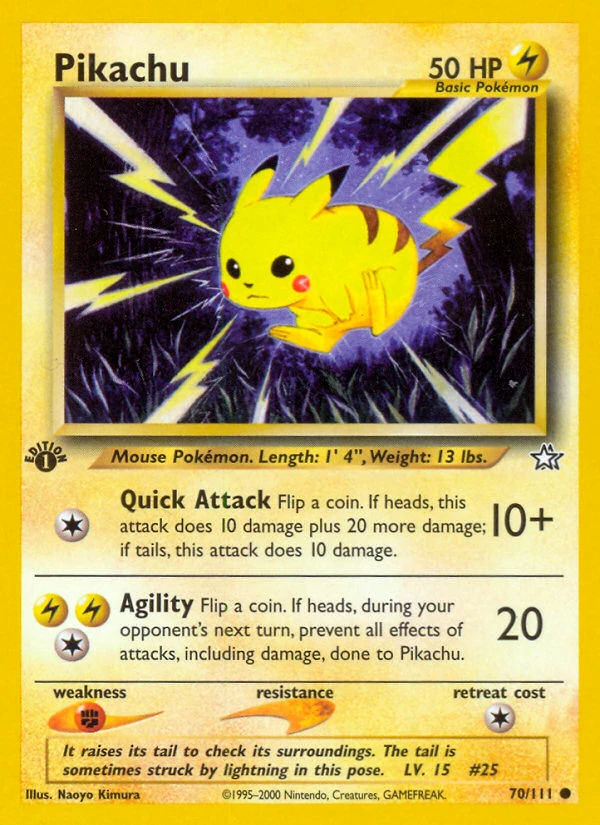 Pikachu, 070/111