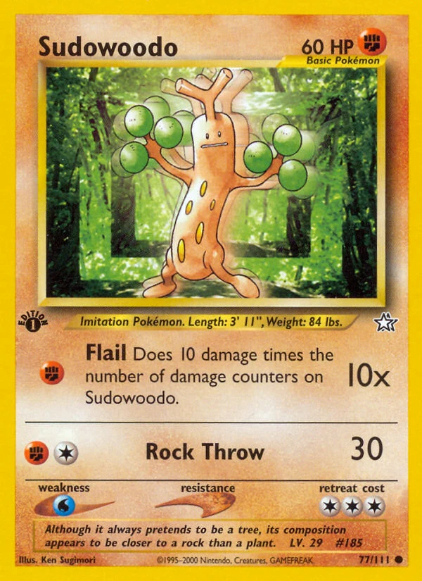 Sudowoodo, 077/111