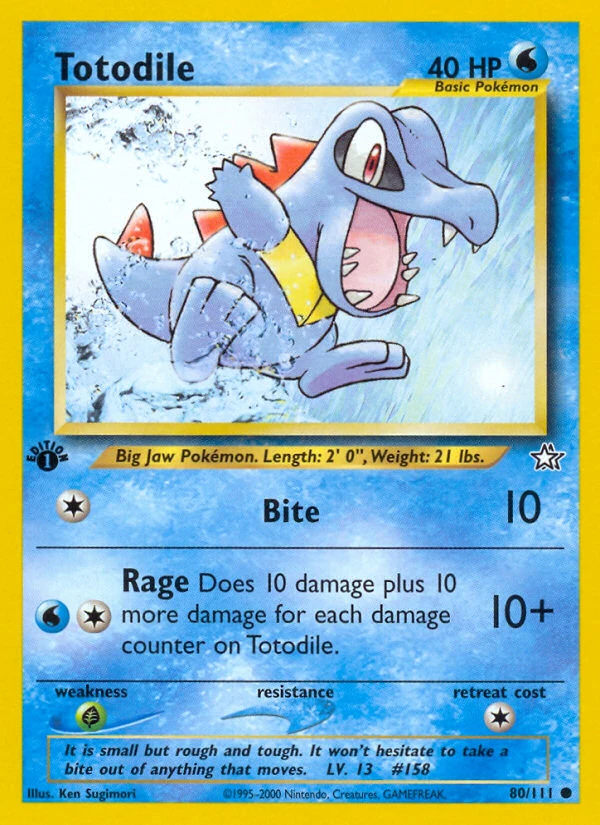 Totodile, 080/111