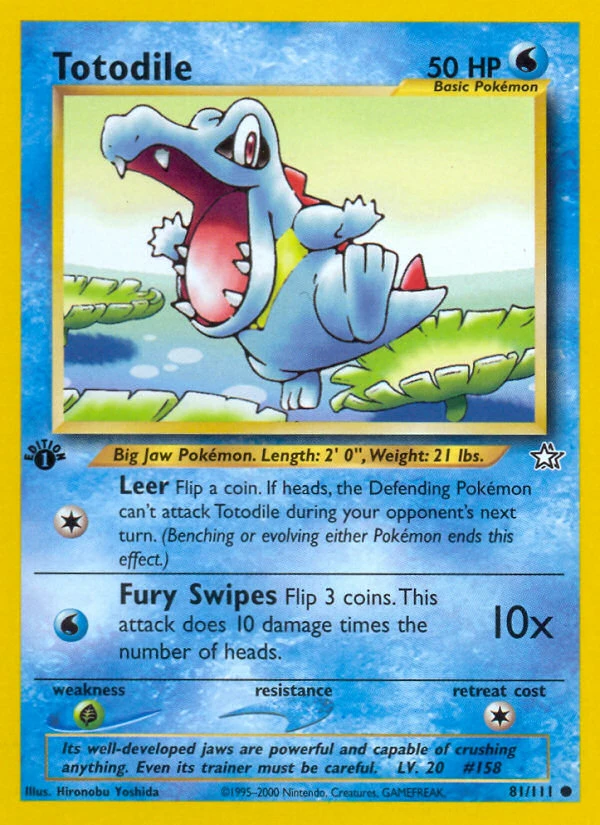 Totodile, 081/111
