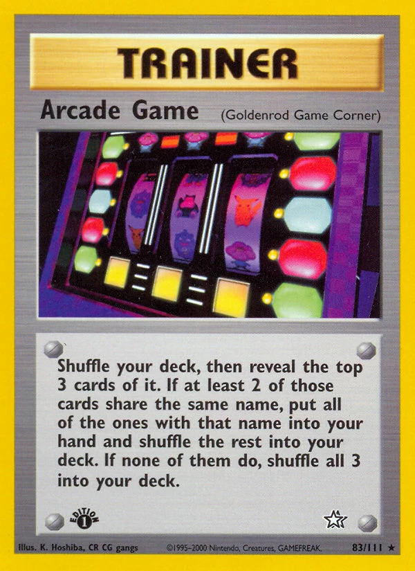 Arcade Game, 083/111