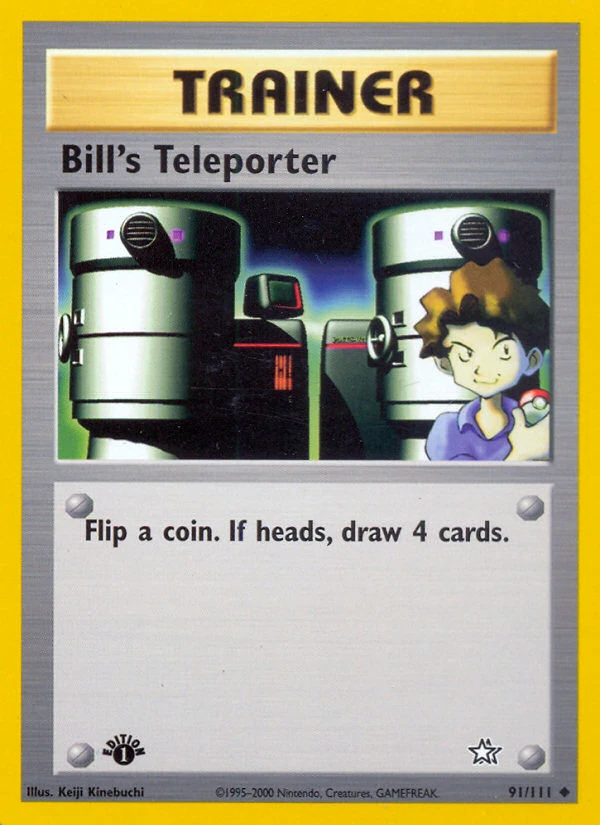 Bill's Teleporter, 091/111