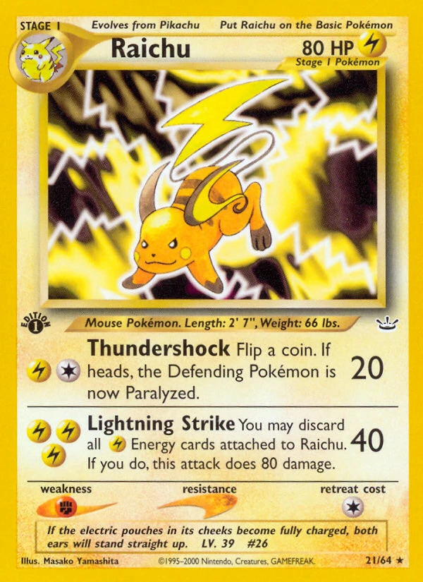 Raichu, 021/064