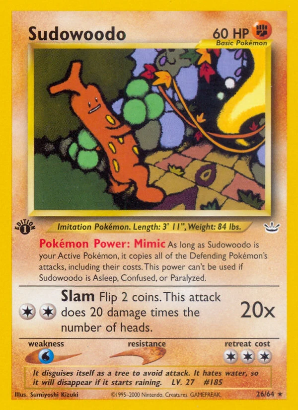 Sudowoodo, 026/064
