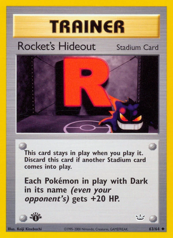 Rocket's Hideout, 063/064
