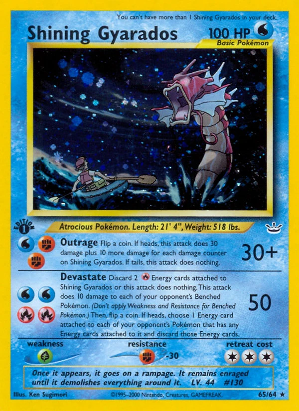 Shining Gyarados, 065/064