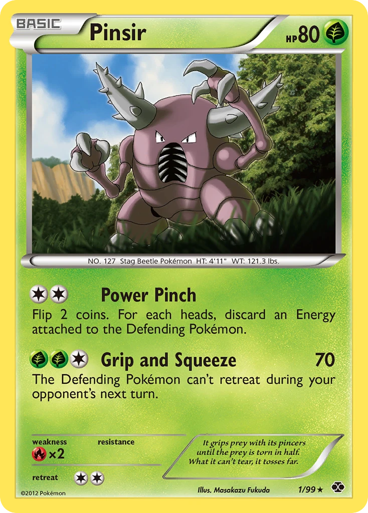 Pinsir, 001/099