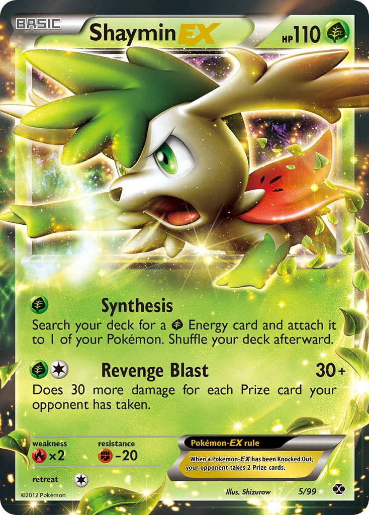 Shaymin-EX, 005/099