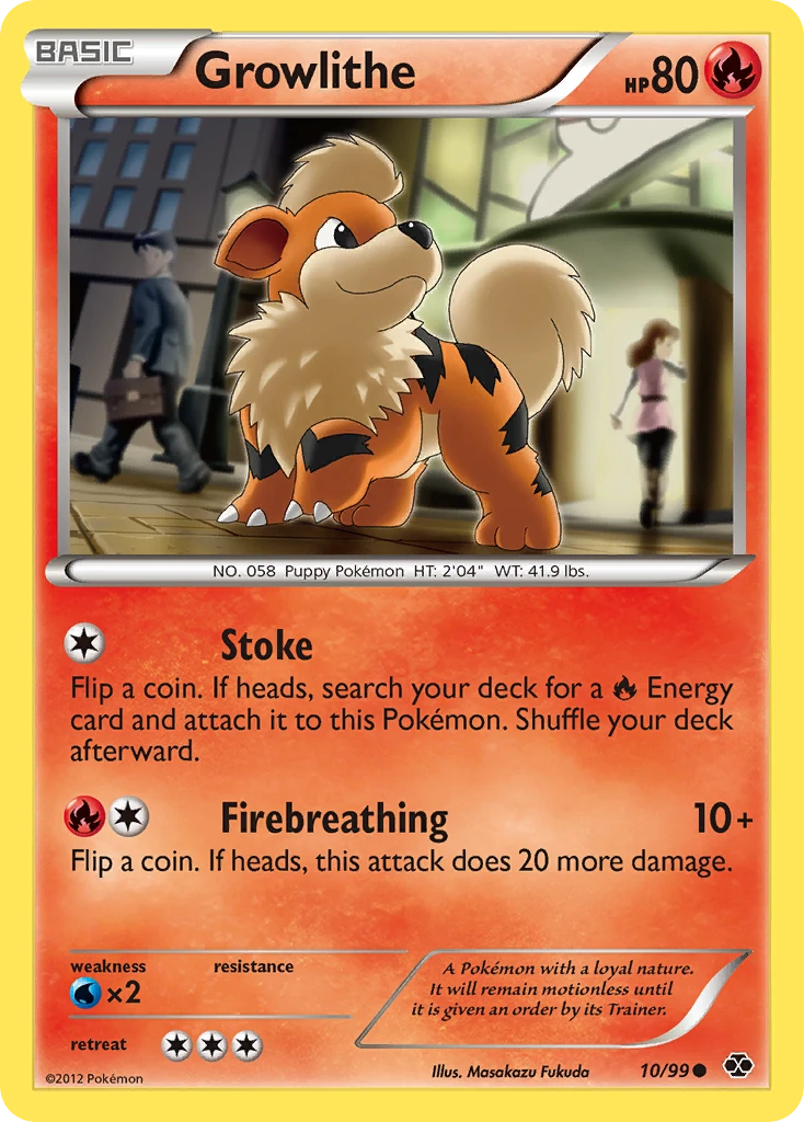 Growlithe, 010/099