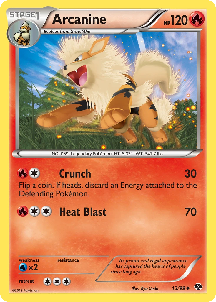 Arcanine, 013/099