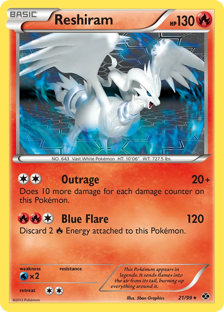 Reshiram, 021/099