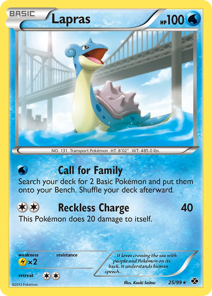 Lapras, 025/099