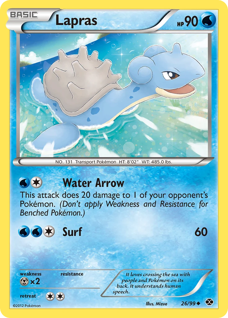 Lapras, 026/099