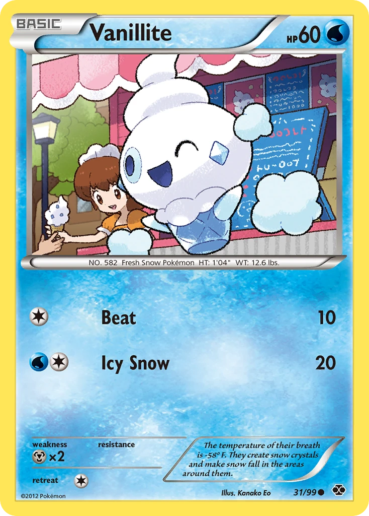 Vanillite, 031/099