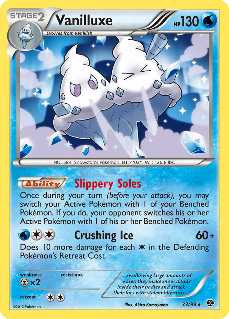 Vanilluxe, 033/099