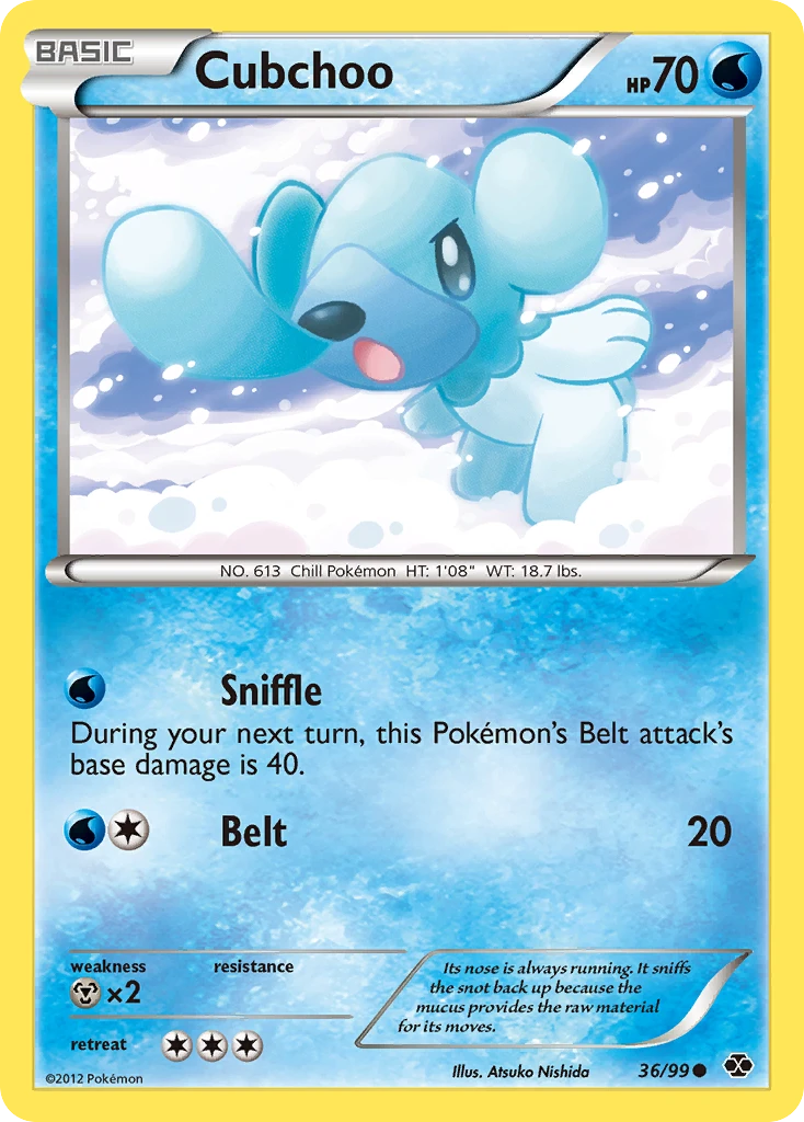 Cubchoo, 036/099