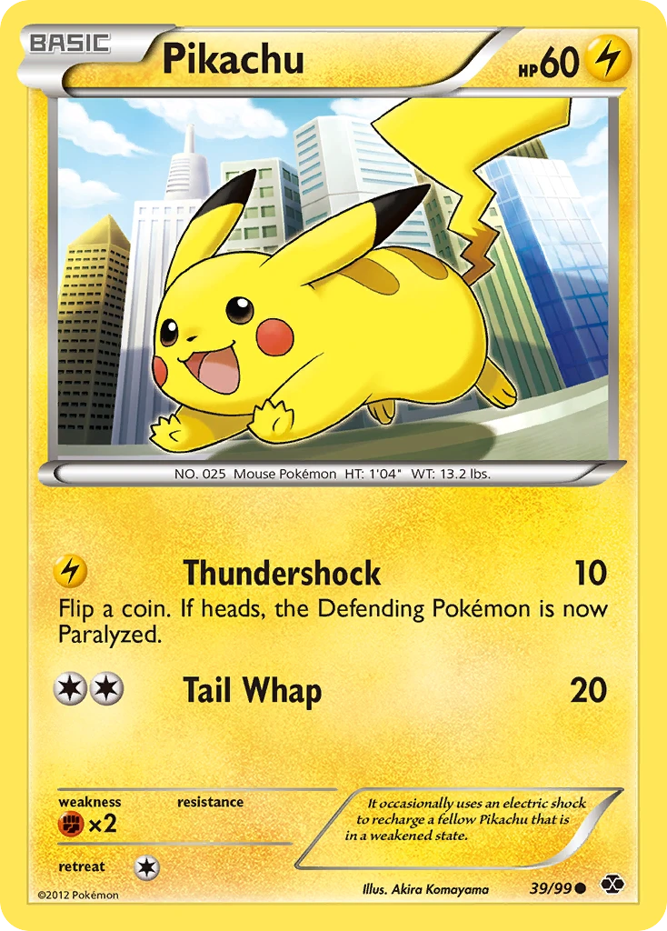 Pikachu, 039/099