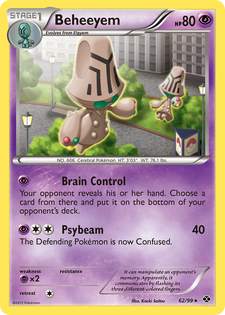 Beheeyem, 062/099
