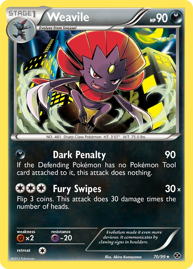 Weavile, 070/099