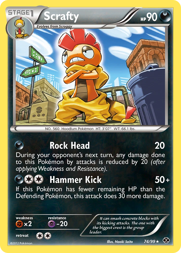 Scrafty, 074/099