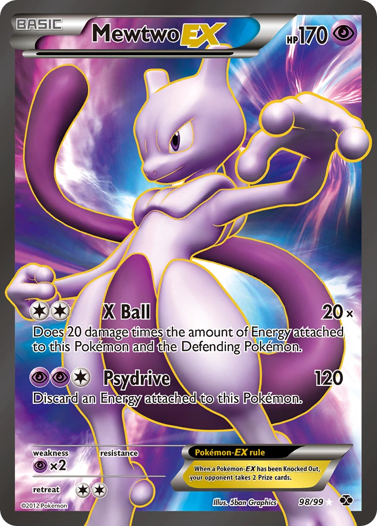 Mewtwo-EX, 098/099