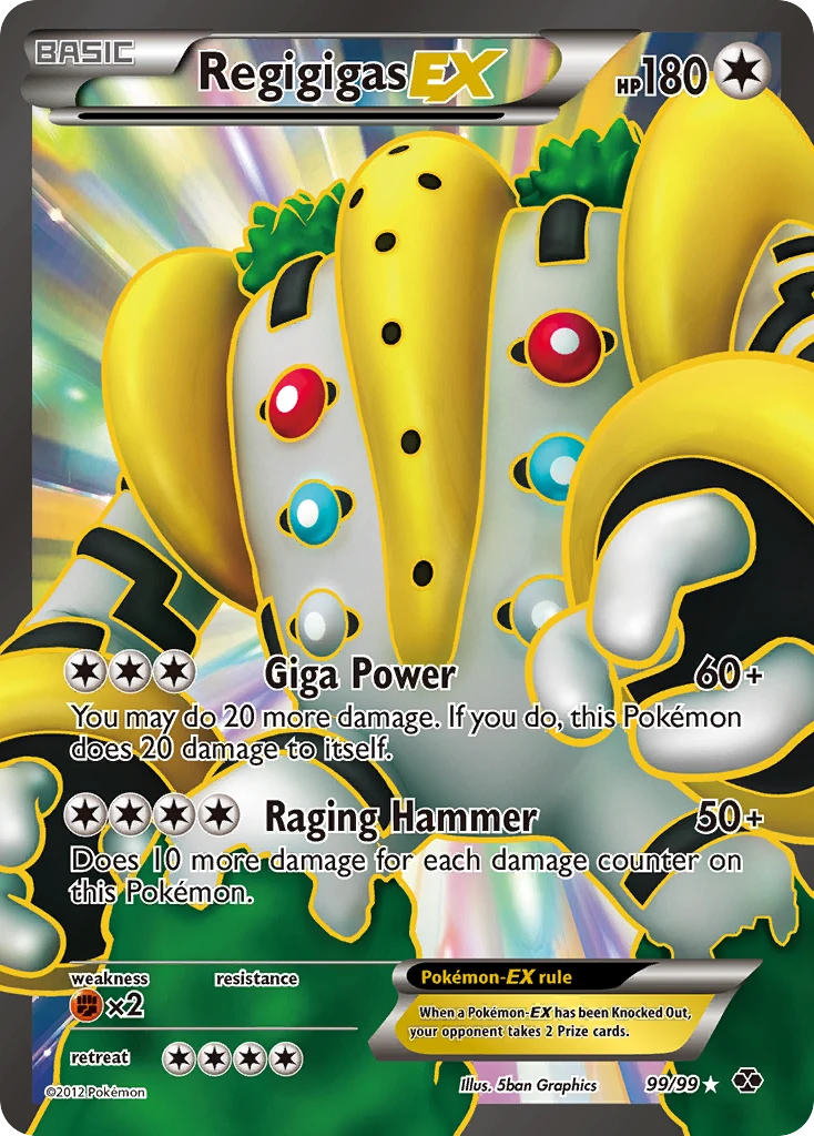 Regigigas-EX, 099/099