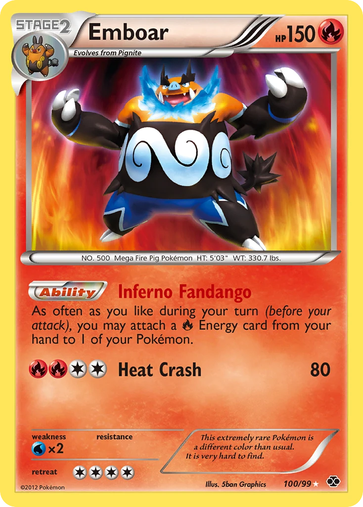 Emboar, 100/099
