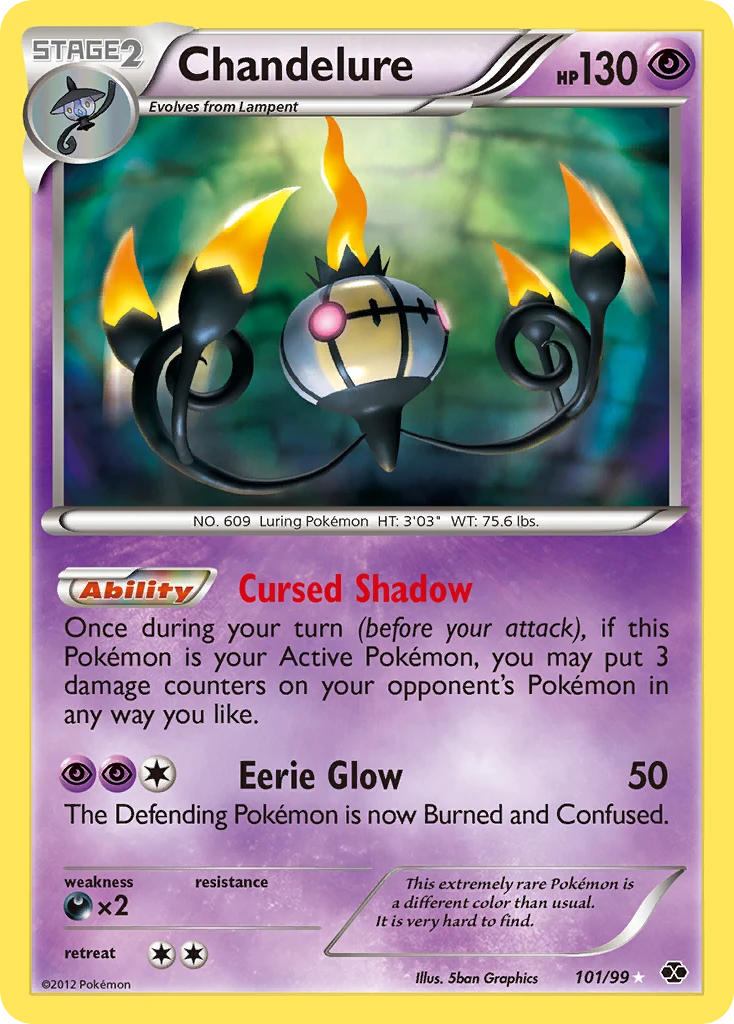 Chandelure, 101/099