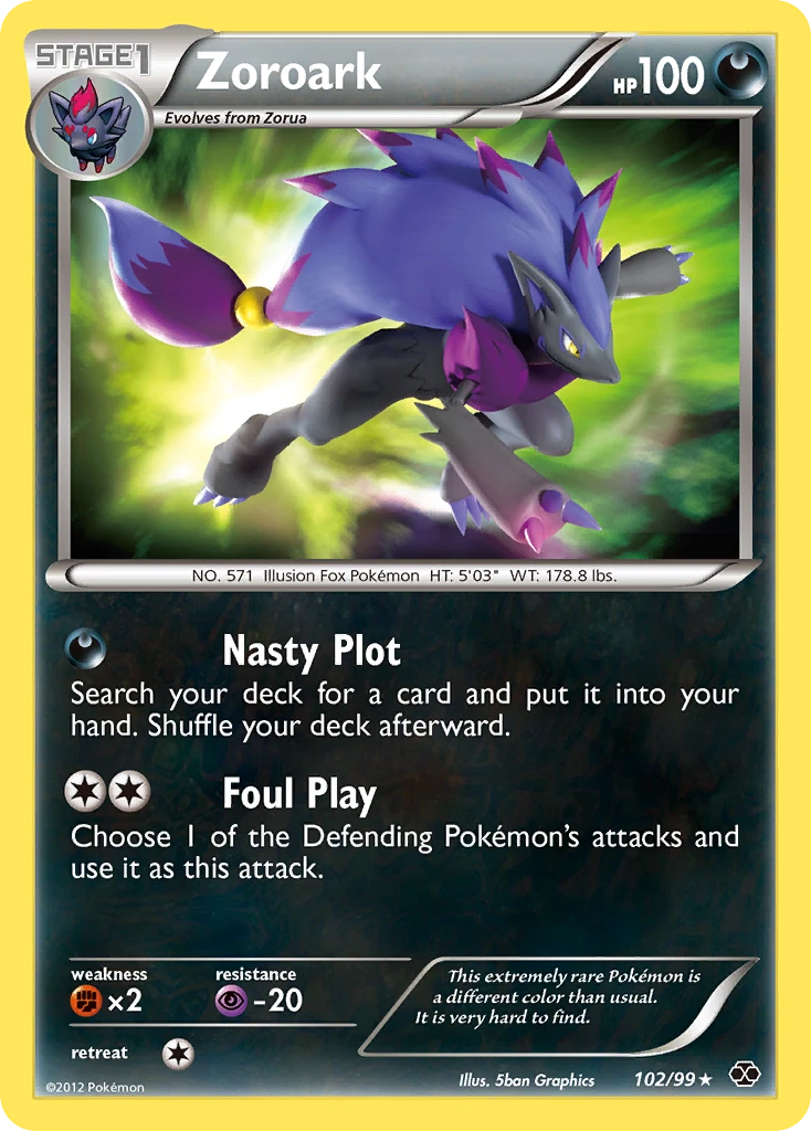 Zoroark, 102/099