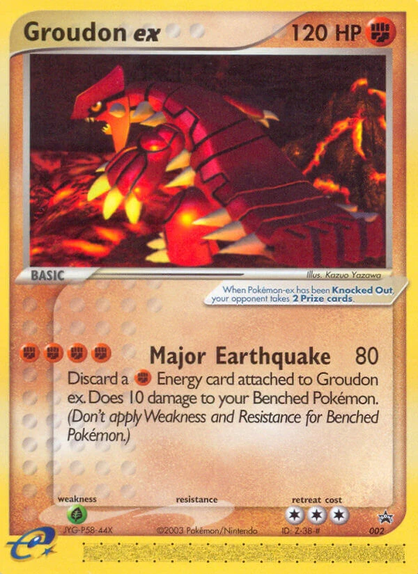 Groudon ex, 2/40