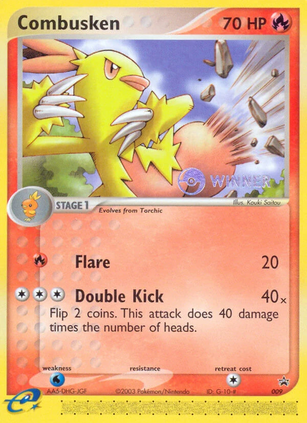 Combusken, 9/40