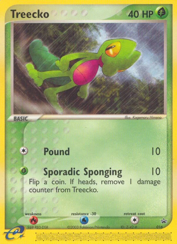 Treecko, 16/40