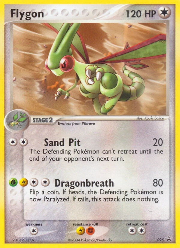 Flygon, 25/40
