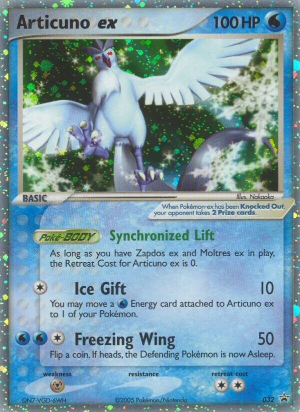 Articuno ex, 32/40
