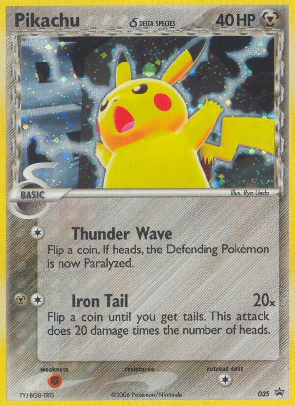 Pikachu δ, 35/40