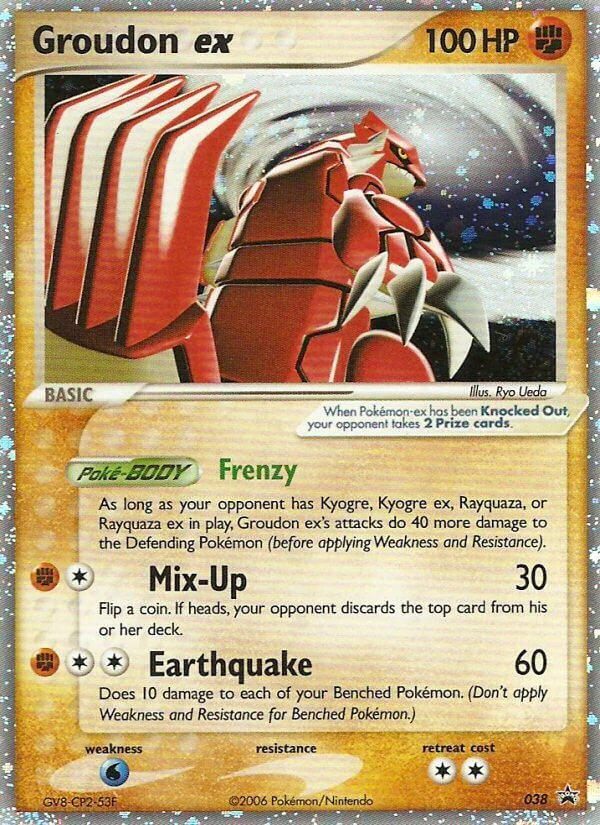 Groudon ex, 38/40
