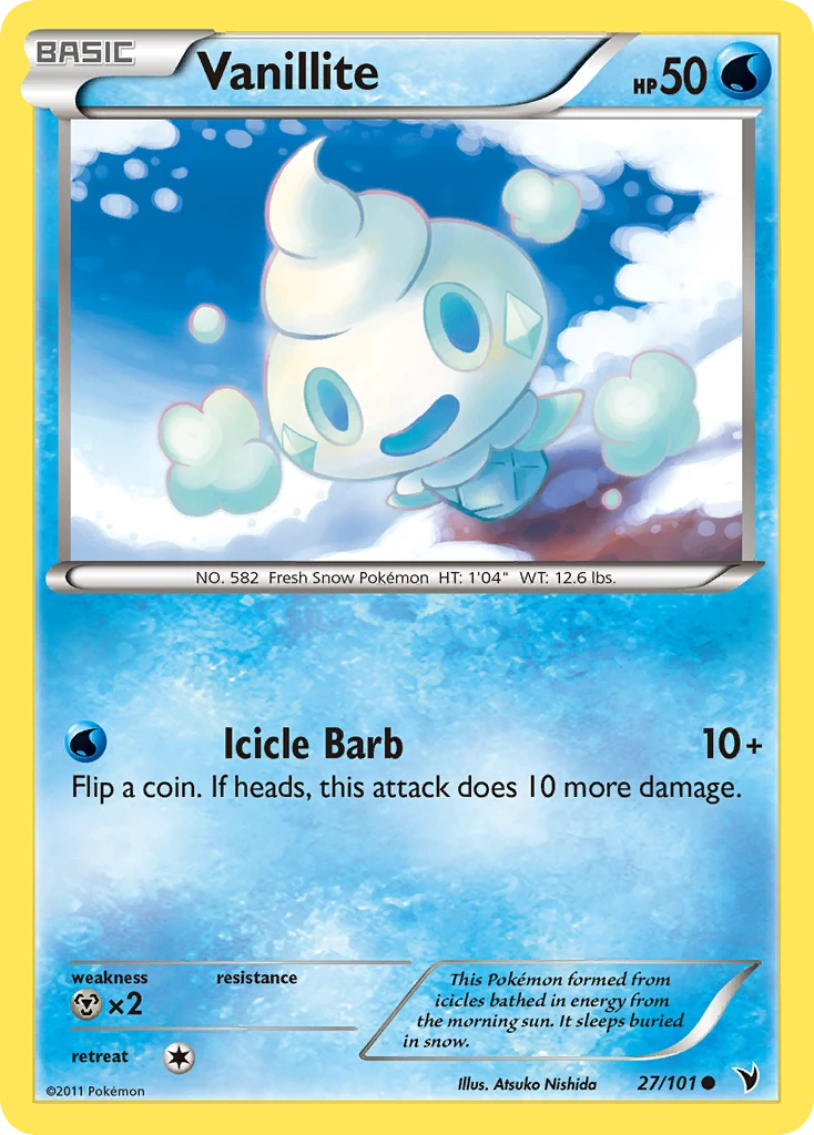 Vanillite, 027/101
