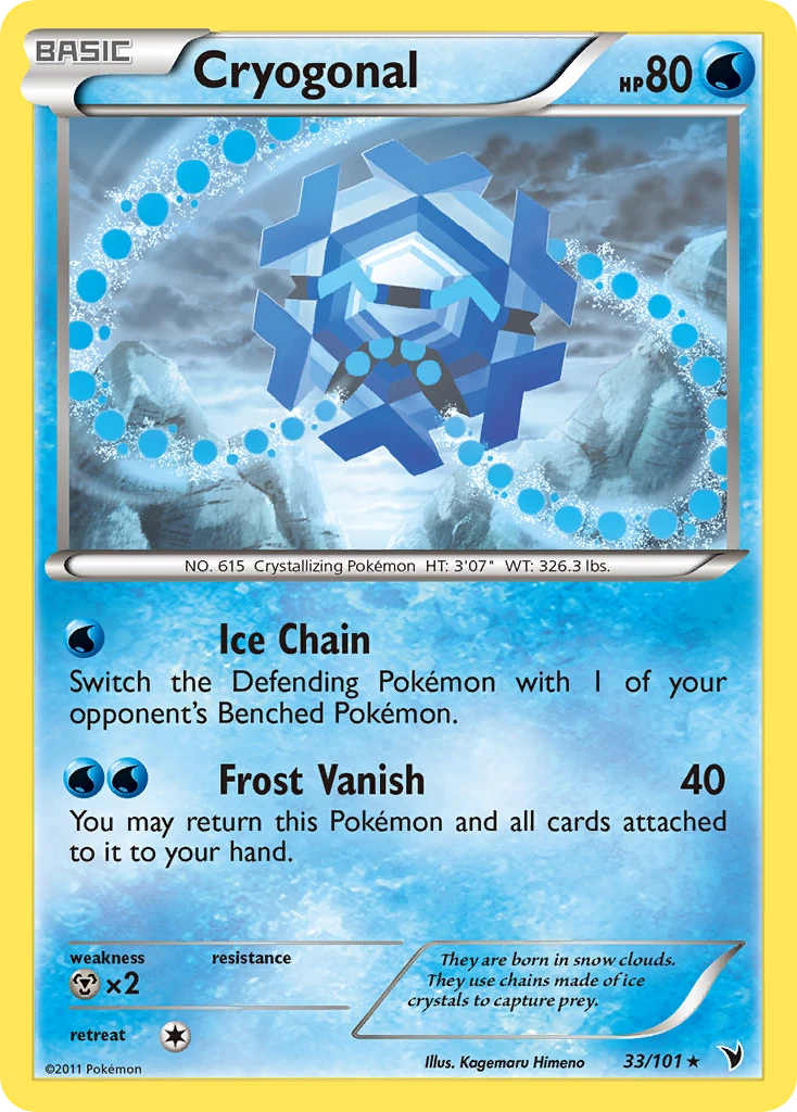Cryogonal, 033/101