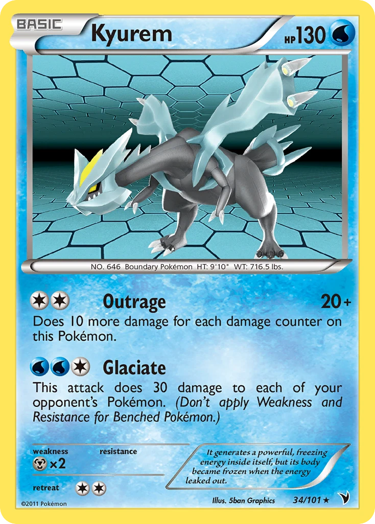 Kyurem, 034/101