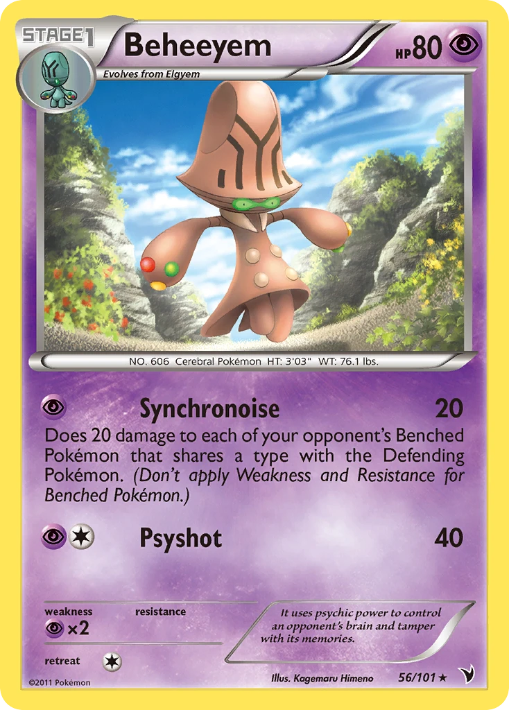 Beheeyem, 056/101