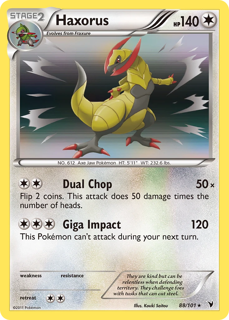 Haxorus, 088/101