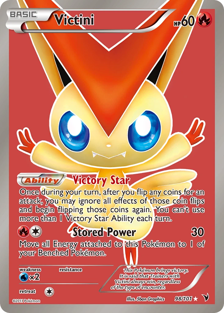 Victini, 098/101