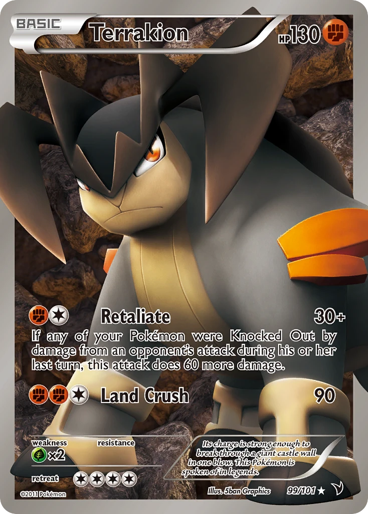 Terrakion, 099/101