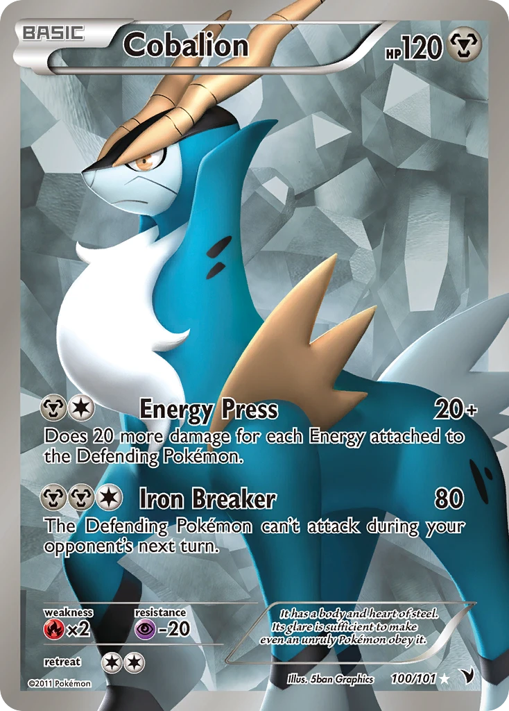 Cobalion, 100/101