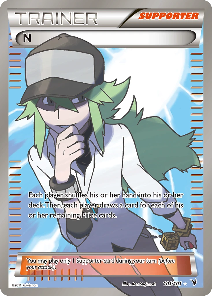 N, 101/101