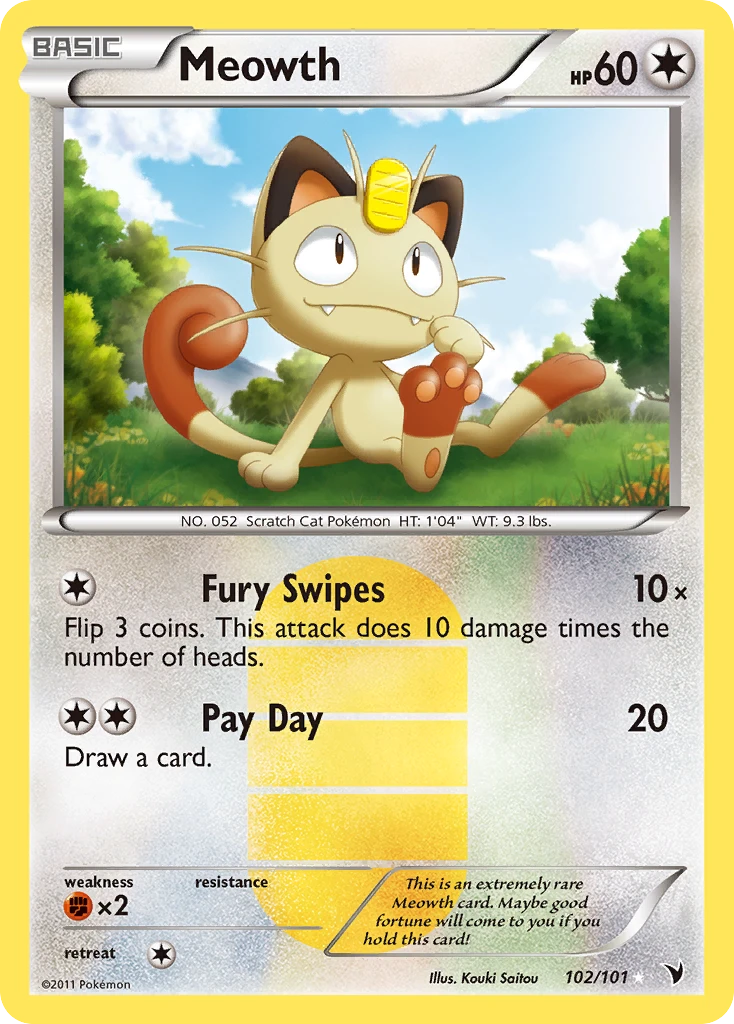 Meowth, 102/101