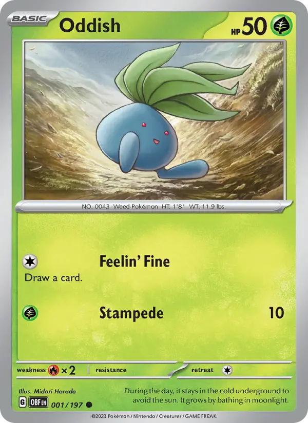 Oddish, 001/197