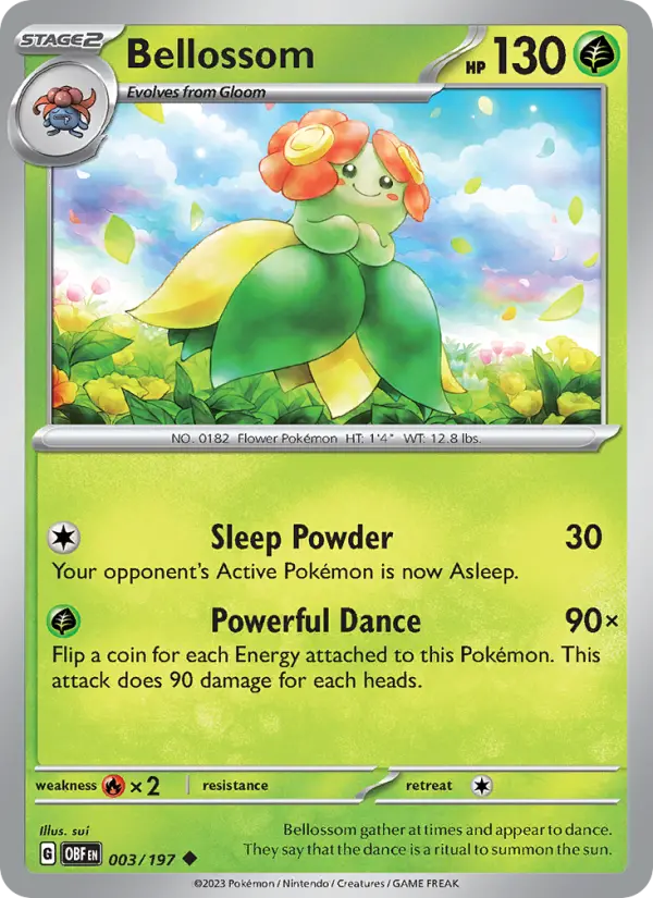 Bellossom, 003/197