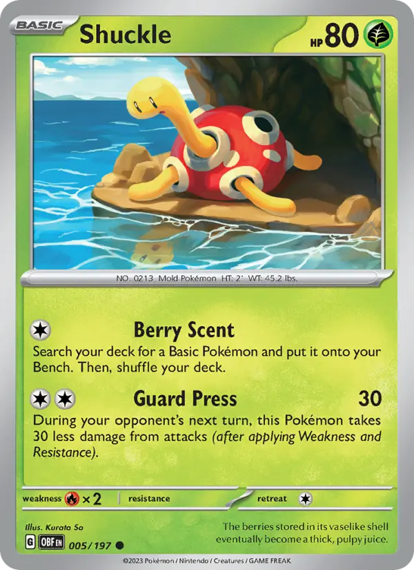 Shuckle, 005/197
